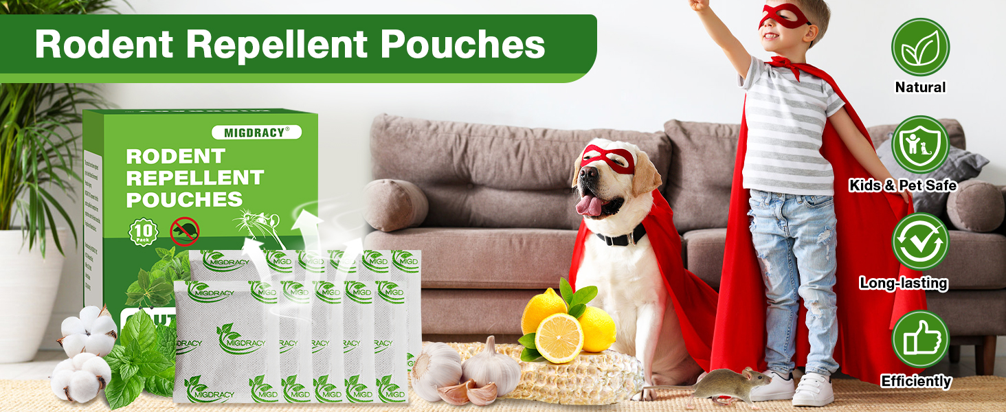 Mouse Repellent Pouches