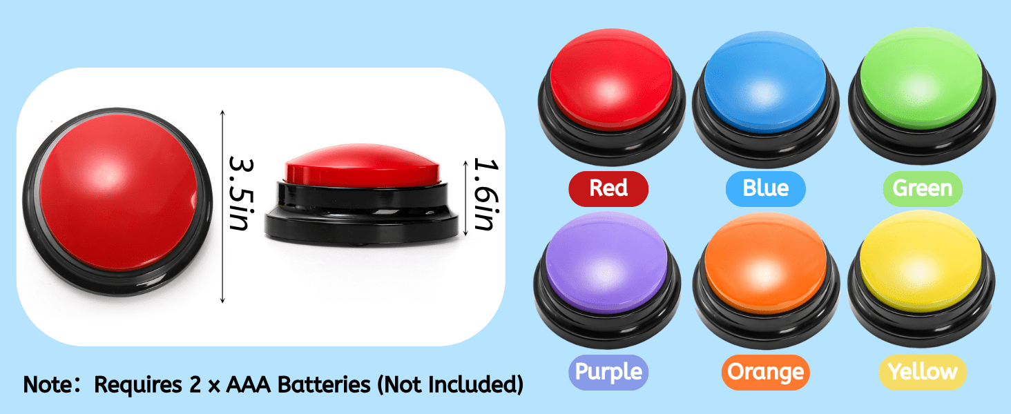 pet training buttons