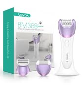 VOYOR Epilator for Women, 3 in 1 Epilator Hair Removal for Women, Epilators Hair Remover for Leg ...