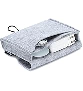 NIDOO Portable Felt Storage Bag, Electronics Accessories Protective Case Pouch for MacBook Power ...