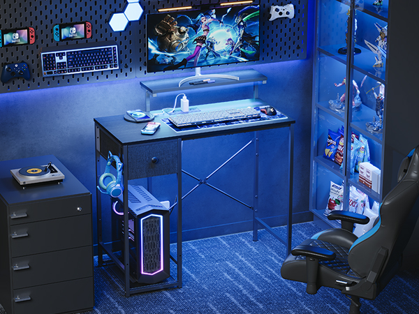 Gaming Table with LED light