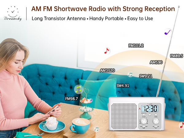 portable radios am fm