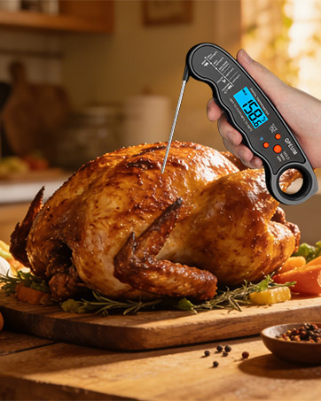 Meat Thermometer Digital - Instant Read Food Thermometer