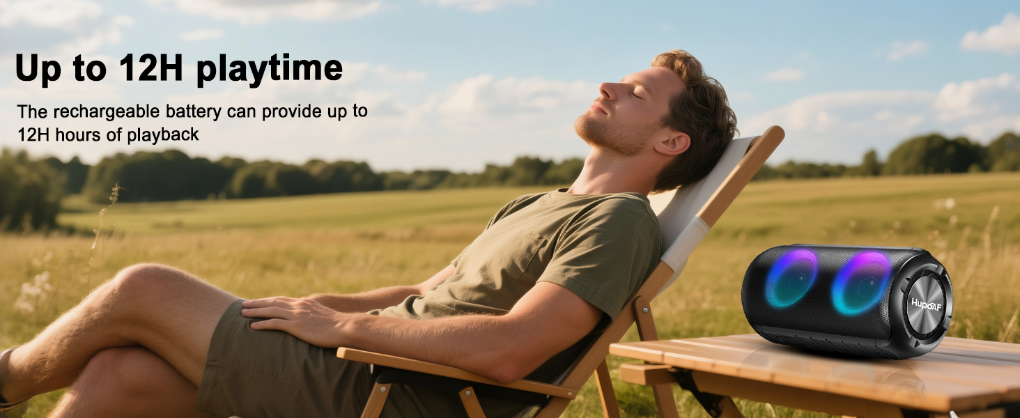 Outdoor lifestyle photos showing relaxation