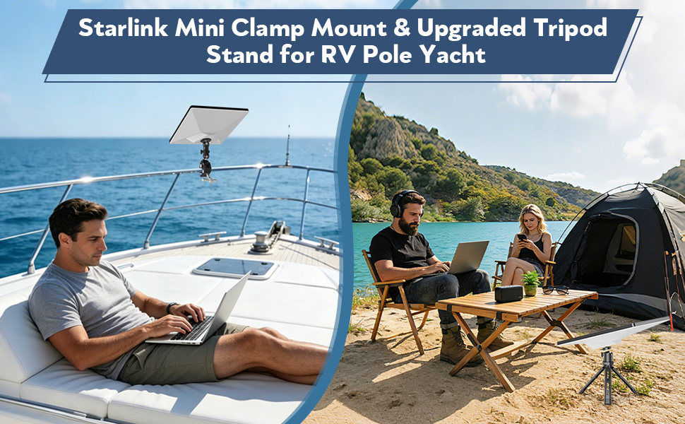 Starlink Mini Clamp Mount