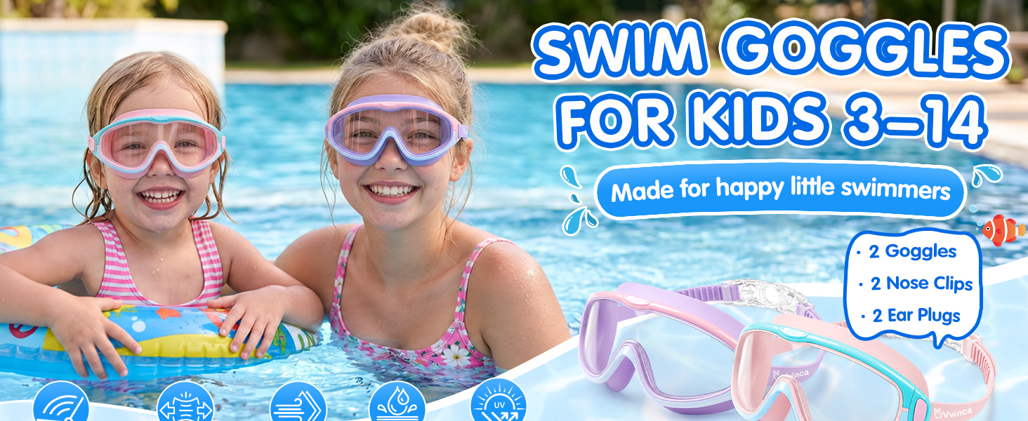 Kids Swim Goggles