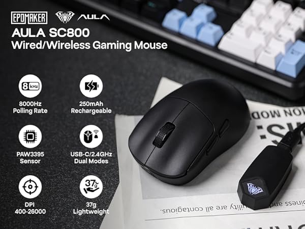 SC800 8K Gaming Mouse