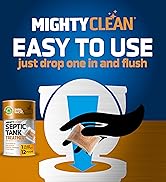 Septic Tank Treatment - 12 Pods, 1 Year Supply - Dissolvable Septic Tank Treatment Pods with Natu...