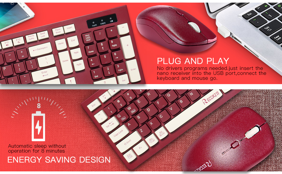 wireless keyboard mouse combo 2