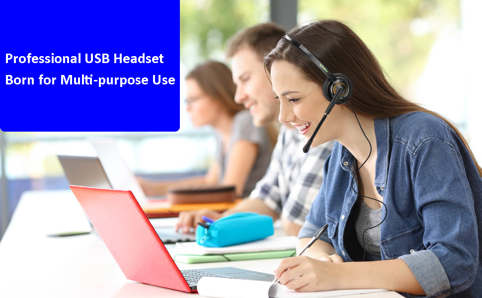 USB Computer Headset