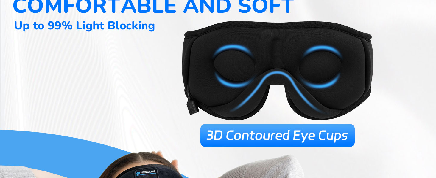 bluetooth headphone sleep mask