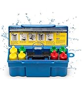 Taylor K-1004 Safety Plus Swimming Pool Chlorine Bromine pH Alkalinity Test Kit