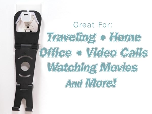 Great for: traveling, home office, video calls, watching movies | Ideal para: viajes, oficina ...