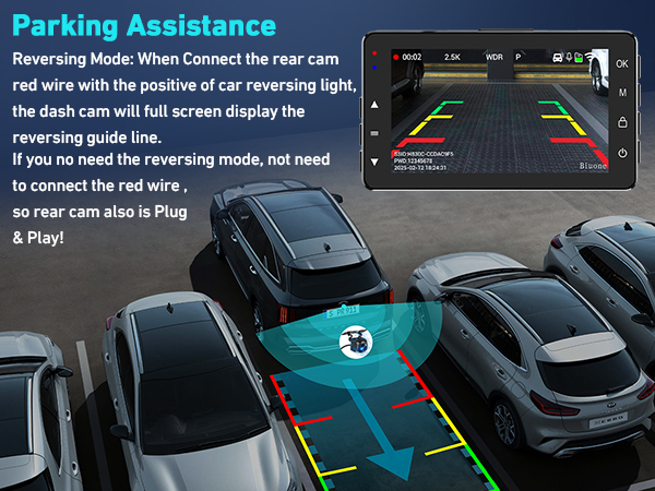 front and rear dash camera