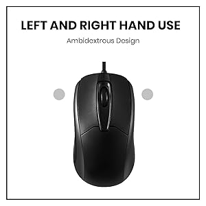 for left-handed user, for right-handed users