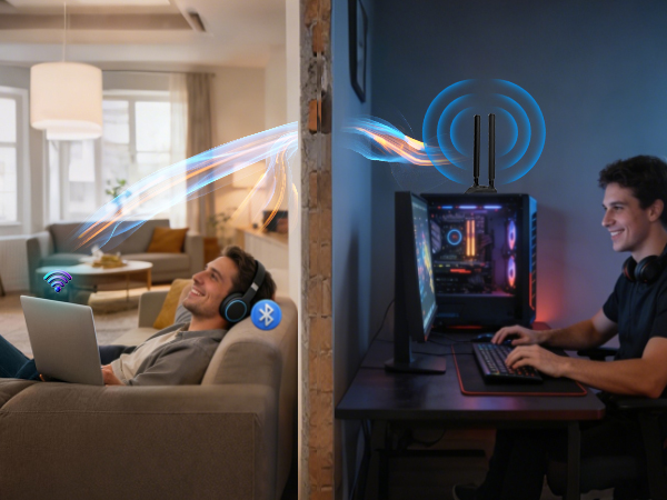 wifi 7 antenna for pice wifi bluetooth adapter