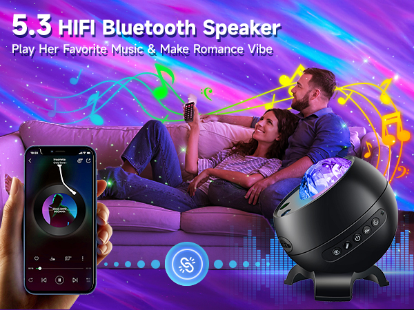 star projector galaxy light