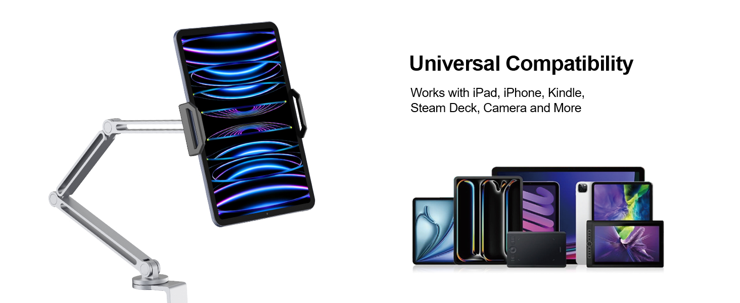 Universal Compatibility Works with iPad, iPhone, Kindle,Steam Deck, Camera and More