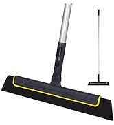 Yocada Floor Squeegee Broom Perfect for Shower Bathroom Kitchen Home Tile Pet Hair Fur Floor Marb...