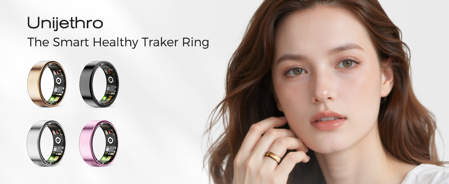 The smart healthy traker ring