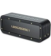 Bluetooth Speaker, BOGASING M4 Speaker with 40W Stereo HD Surround Sound, Deeper Bass, 24H Playti...