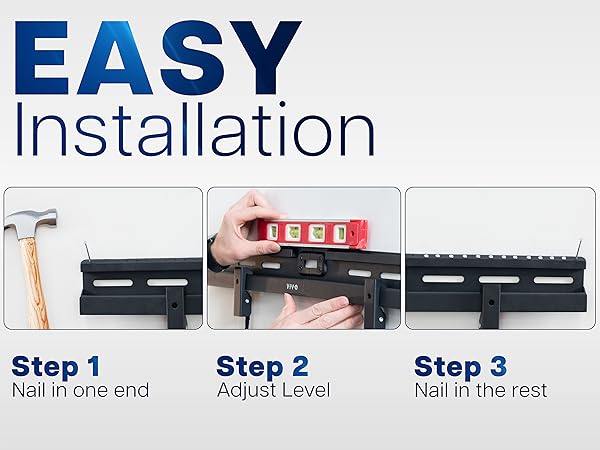 No stud TV mount Drywall TV mount TV wall mount no studs Studless TV mount Low profile TV mount