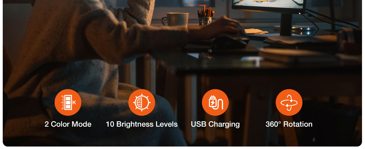 4 inch ring ligh for laptop and computer