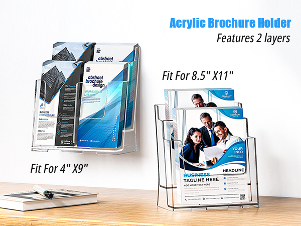 FUCDTEFC Acrylic Brochure Holder