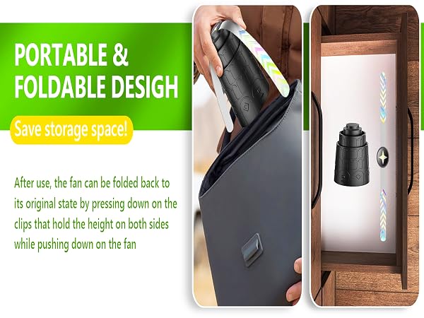 fly fans for food, foldable
