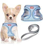 YIMEIS Dog Harness and Leash Set, No Pull Soft Mesh Pet Harness, Reflective Adjustable Puppy Vest...