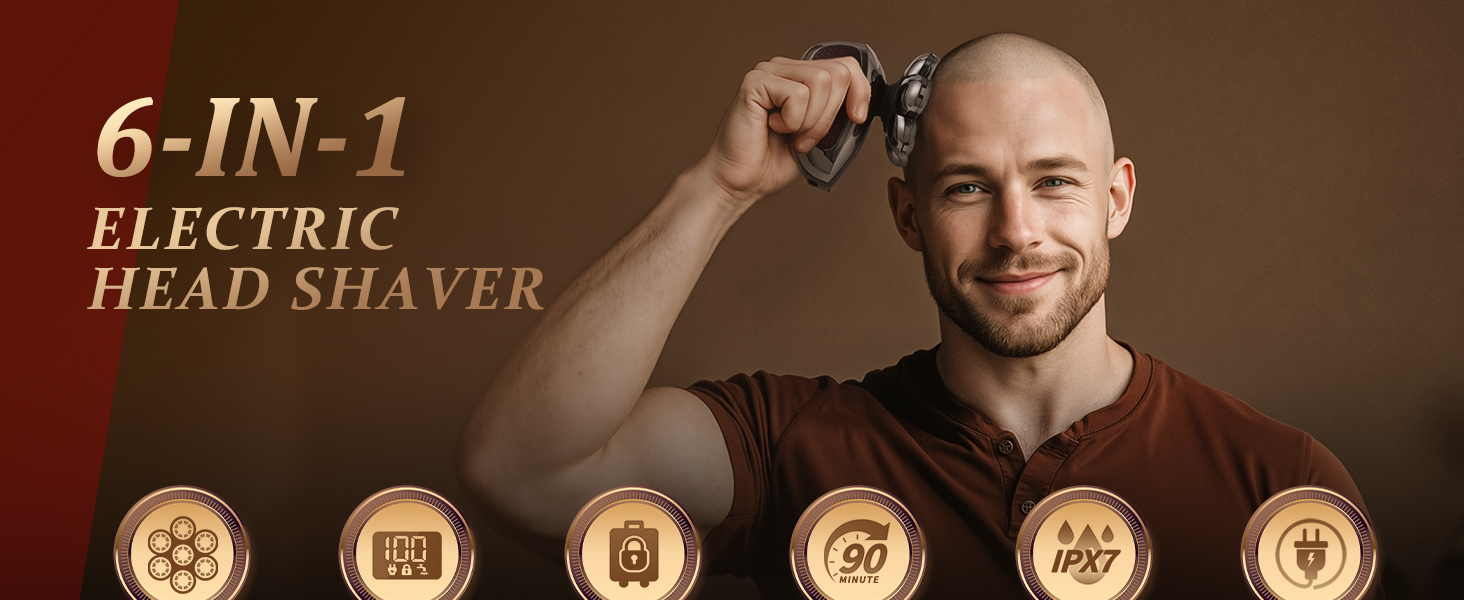 head shavers for blad men