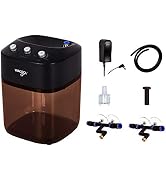 WACOOL Mini Reptile Misting System, Automatic Reptile Mister with 2pcs Nozzles, Adjustable Timing...