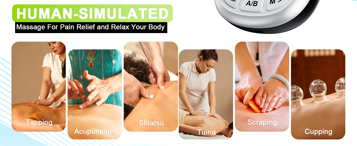 tens unit muscle stimulator electric shock therapy for muscles pain therapy system for back pain