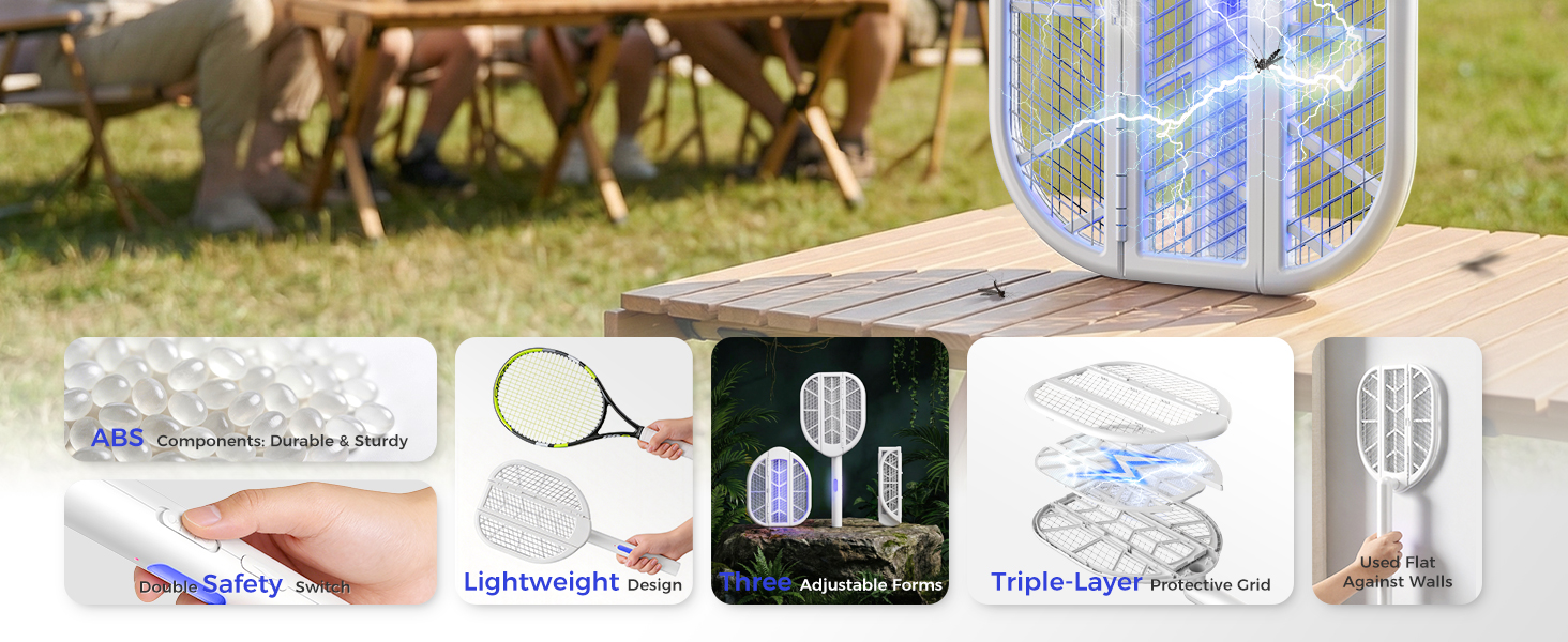 foldable fly swatter