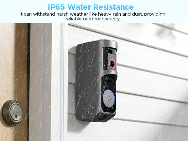 IP65 Water Resistance 