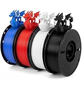 Epelay Epelay PLA+ Filament Bundle, PLA+ 3D Printing Filament 1.75mm, Neatly Wound, Dimensional A...