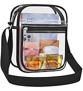 USPECLARE Clear Bag for Stadium Events Clear Messenger Bag for Men and Women
