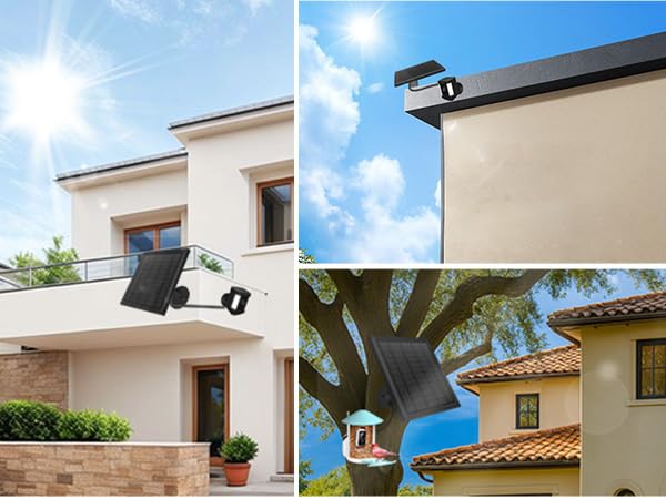 solar charger for ring camera