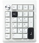 FKZ GMK26 Mechanical Numpad,Gasket QMK/VIA Macro Numeric Keypad Hot Swap Wireless 2.4G/BT5.0/Wire...