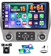 4+64GB for Chevrolet Chevy Camaro 2010 2011 2012 2013 2014 2015 Android 15 Car Radio CarPlay Andr...