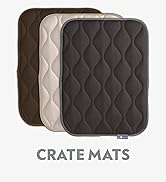 Paw Inspired Washable Padded Crate Mats for Dogs | 23” x 17” Pad, Fits 24-inch Kennels | Leakproo...