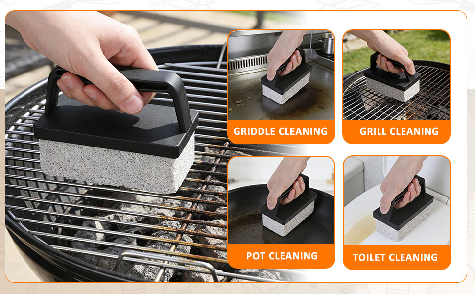 15pcs griddle cleaning kit