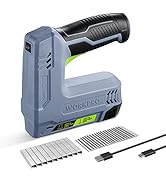 WORKPRO 3.6V Power Electric Cordless 2-in-1 Staple and Nail Gun, 2.0Ah Battery Powered Stapler fo...