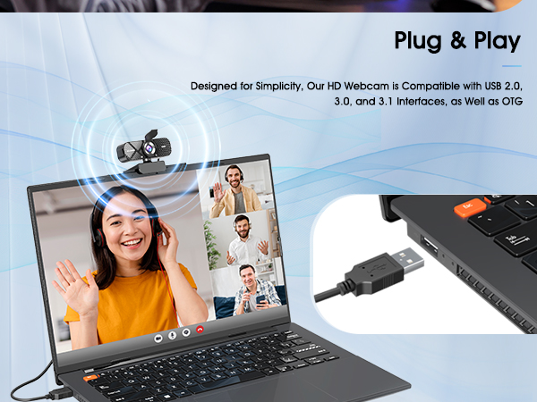 Webcam with Low Light Correction