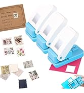 3Pcs Paper Punch | Stamp Punch | Postage Stamp Shape Paper Punches | Portable Lever Action Craft ...