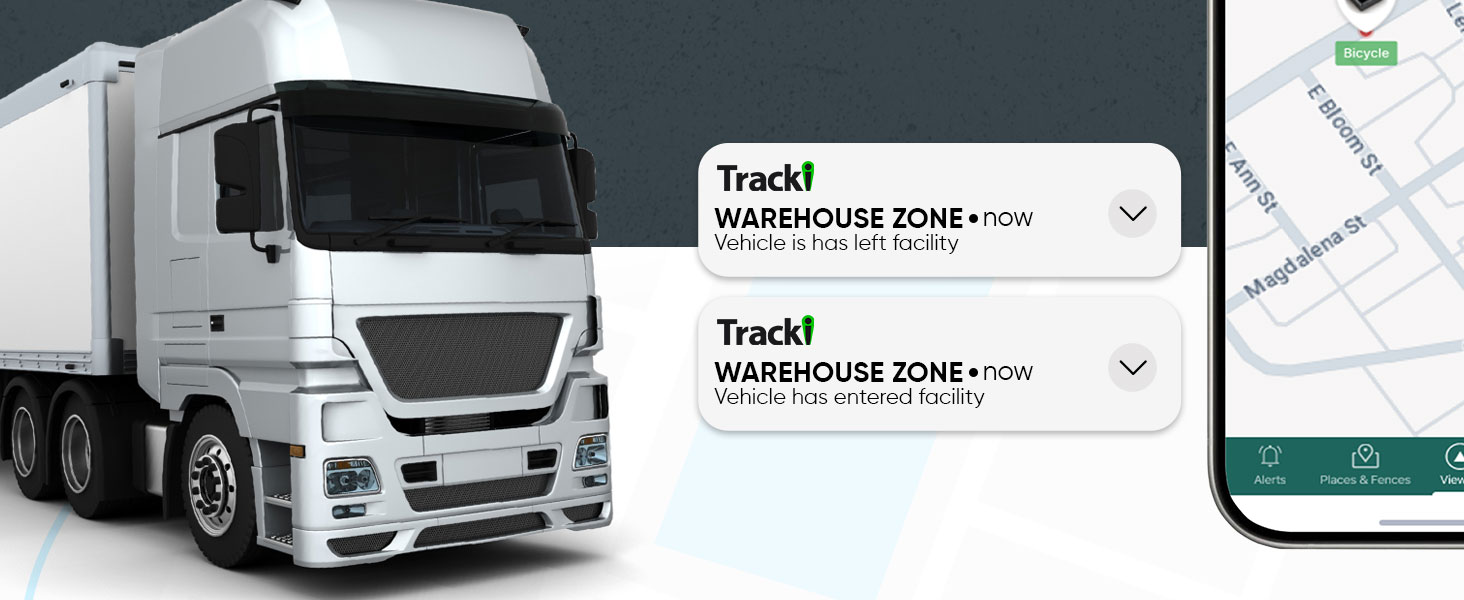 warehouse tracking goe fence zone