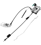 Right Passenger Side Hinged Door Lock Latch Actuator &amp; Rod Assembly Replacement for Ford E150 E25...