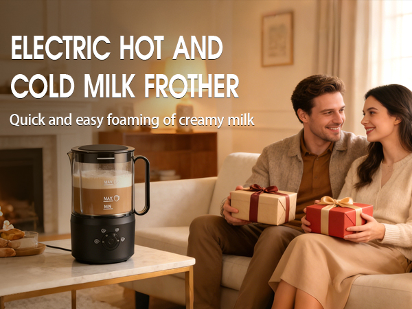 milk frother gift for her him