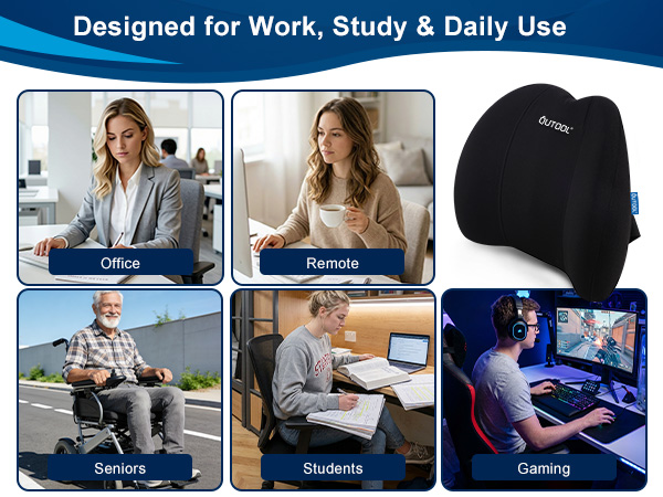 designed for work,studay,daily use