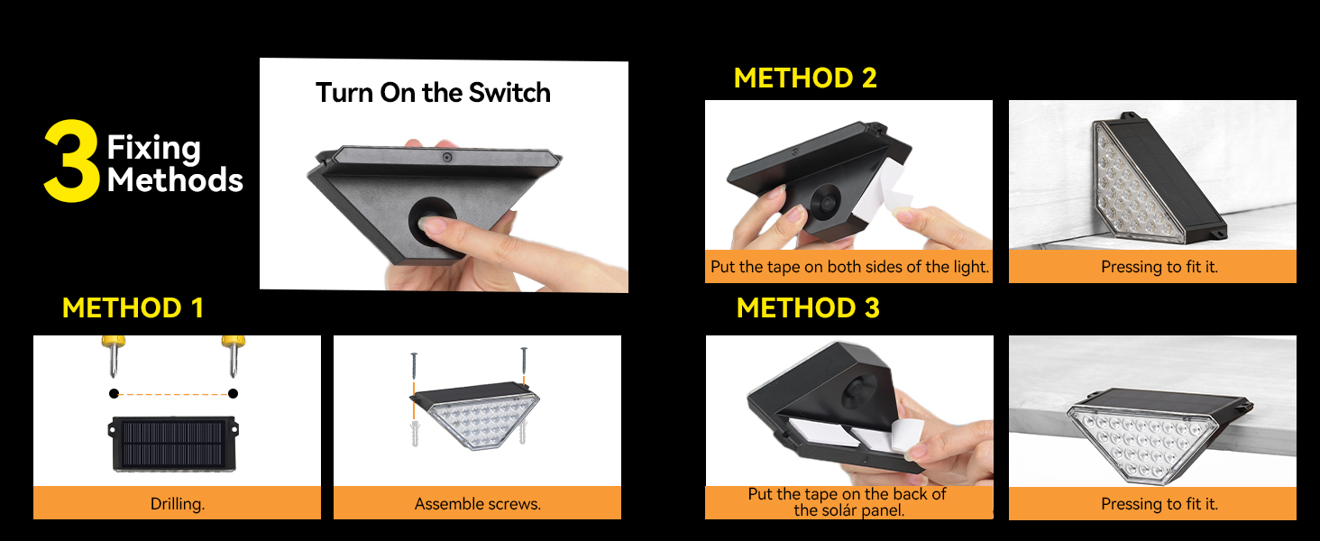 deck solar lights outdoor waterproof